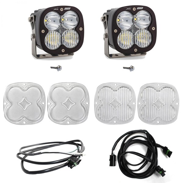 Baja Designs Bronco A Piller Light Kit 21-Up Ford Bronco XL80 D/C w/Upfitter 447751UP - main